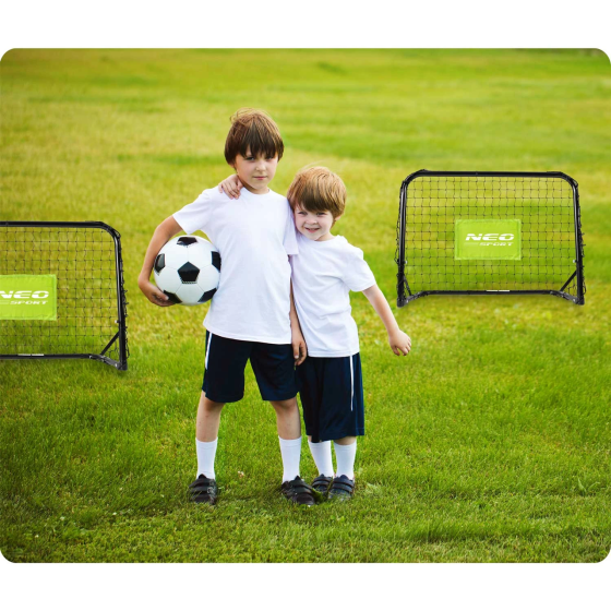 Врата футбольные Neo-Sport NS-461 60 x 45 x 25 см, черные Киев