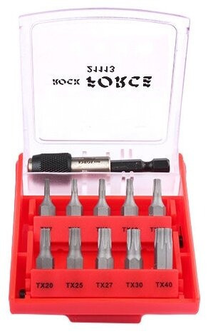 Набор бит-торкс с битодержателем,11 предметов,1/4