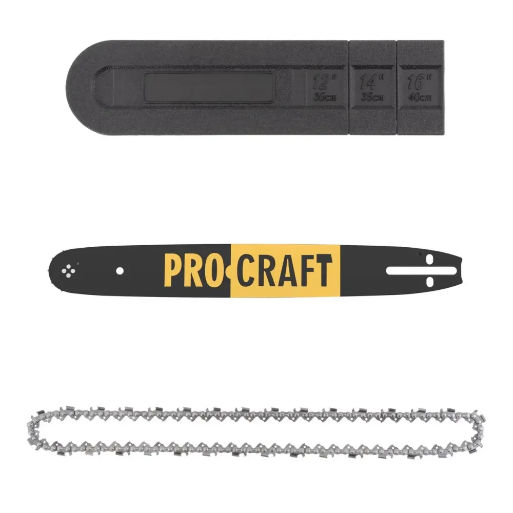 Профессиональная бензиновая цепная пила Procraft GS50,Бензопила цепная 49.3 куб.см шина 40 см Львов - изображение 8