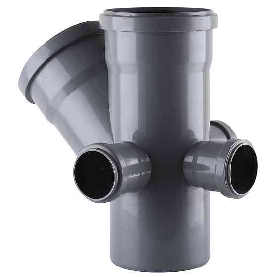 Хрестовина VSplast 2пл перех 110х110х45°+3(50х90°)(лівий, правий та задній відвід) (000025631) Київ