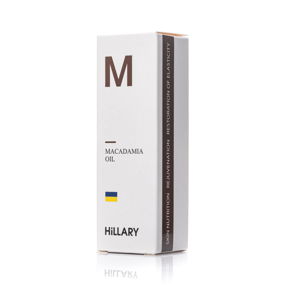 Органічна нерафінована олія макадамії холодного віджиму Hillary Organic Cold-Pressed Macadamia Oil, 30 мл Київ - фото 4