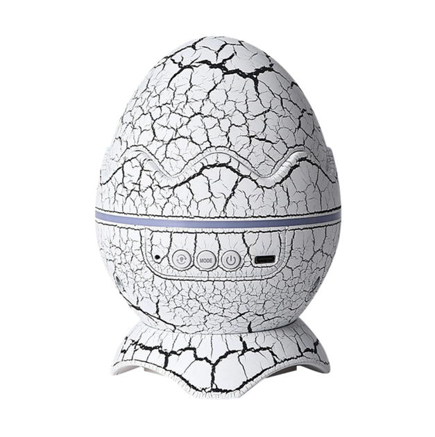 Нічник-проектор зоряного неба Динозаврове яйце K850 White: 21 режим, Bluetooth-колонки, білий шум, пульт ДК Київ - фото 9