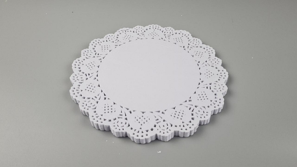 Салфетка ажурная Ф24 (100шт) белая (1 пачка) Харьков - изображение 2