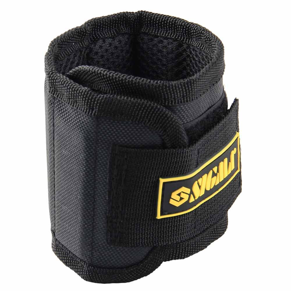 Браслет магнітний будівельний 360×90 мм, 10 магнітів, балістичний нейлон 1680D SIGMA (6270841) Київ - фото 2