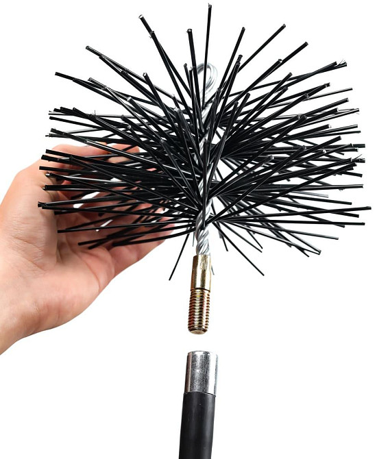 Щітка пластикова для чищення димоходу Ecodym 220 мм Київ - фото 7