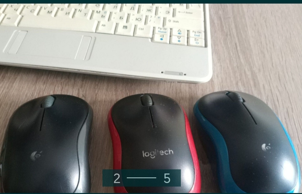 Комплект Клавиатура К230 М185 Logitech , Мышь Rapoo. Киев - изображение 4
