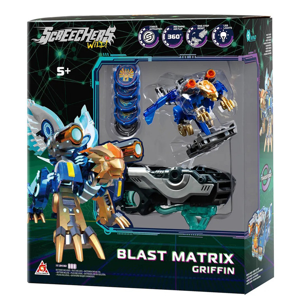 Ігровий набір Screechers Wild! S5 L2 – Гріфін Дніпро - фото 2