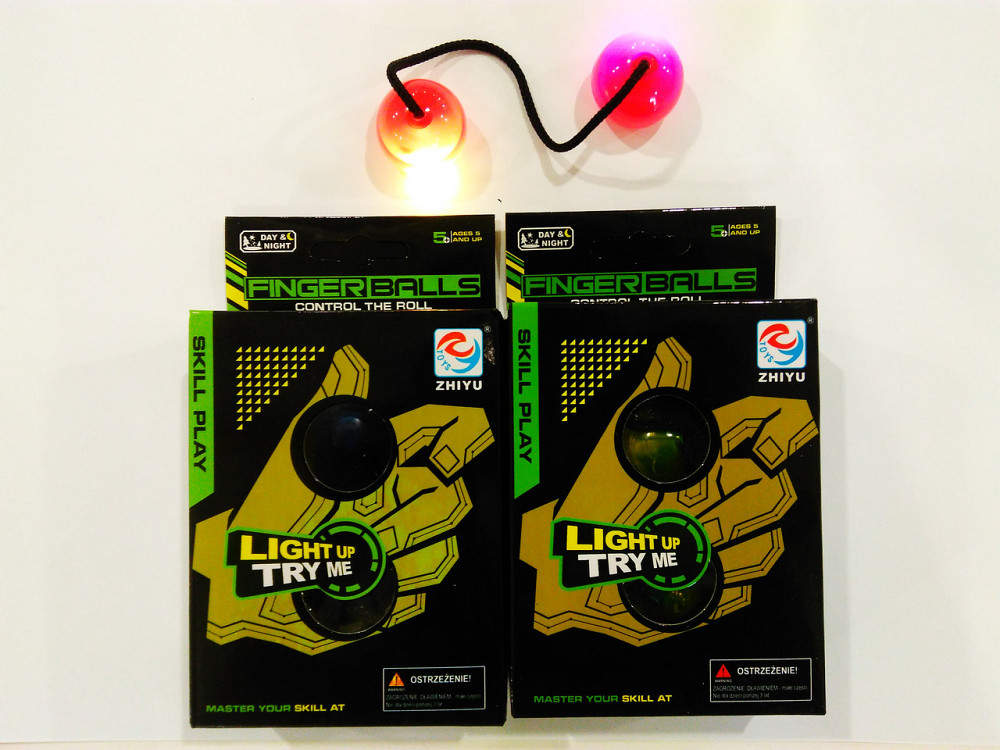 Спіннер йо-йо "FINGER BALLS" в асорт., в кор.і SP-087, шт Київ - фото 1