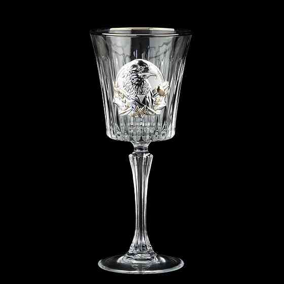 Набор для вина и воды Сенатор Boss Crystal (6 бокалов) хрусталь декорирован платиной, серебром и золотом Киев