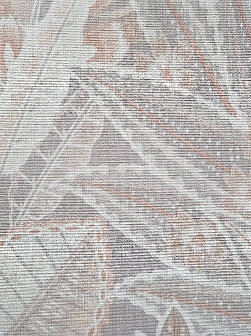 Шпалери вінілові на флізеліні AS creation Metropolitan stories By Time 0,53х10 джунглі листя квіти чорні сірі Київ - фото 2