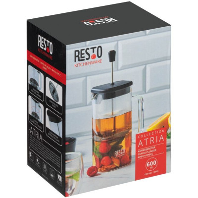 Френч-пресс Resto Atria квадратний 600 мл (90503) Винница - изображение 5