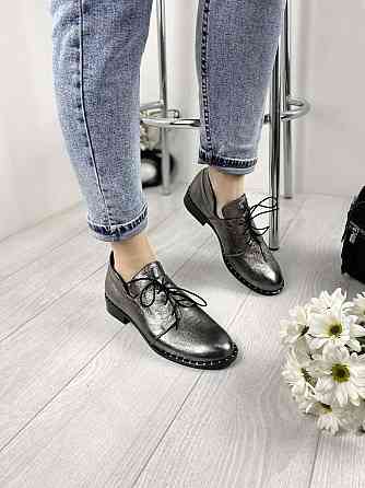 Sothby 's Туфлі жіночі Sothby 's T-586/2 срібні (весна-осінь, шкіра натуральна) (3462) Коломыя