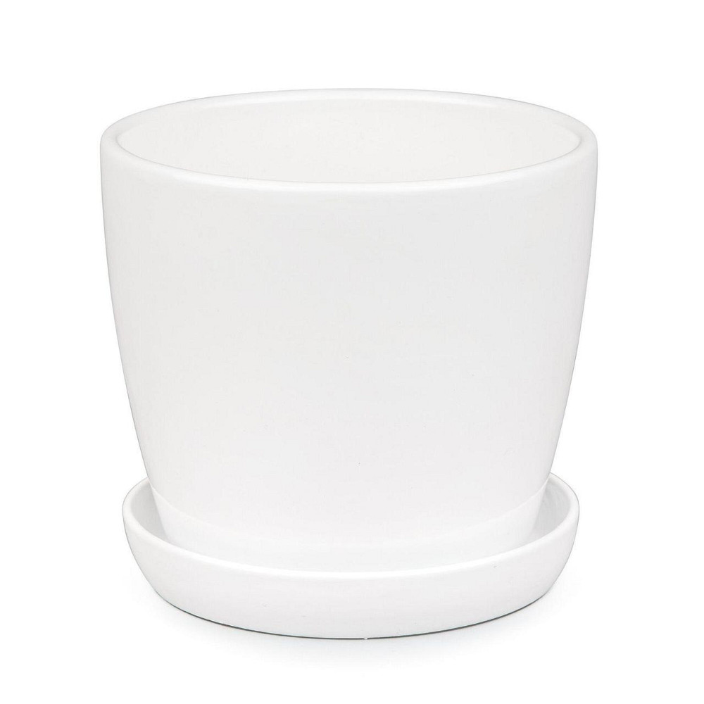 Горщик для квітів з підставкою "Магнолія" 135мм (кольори в асортименті) Харків - фото 3