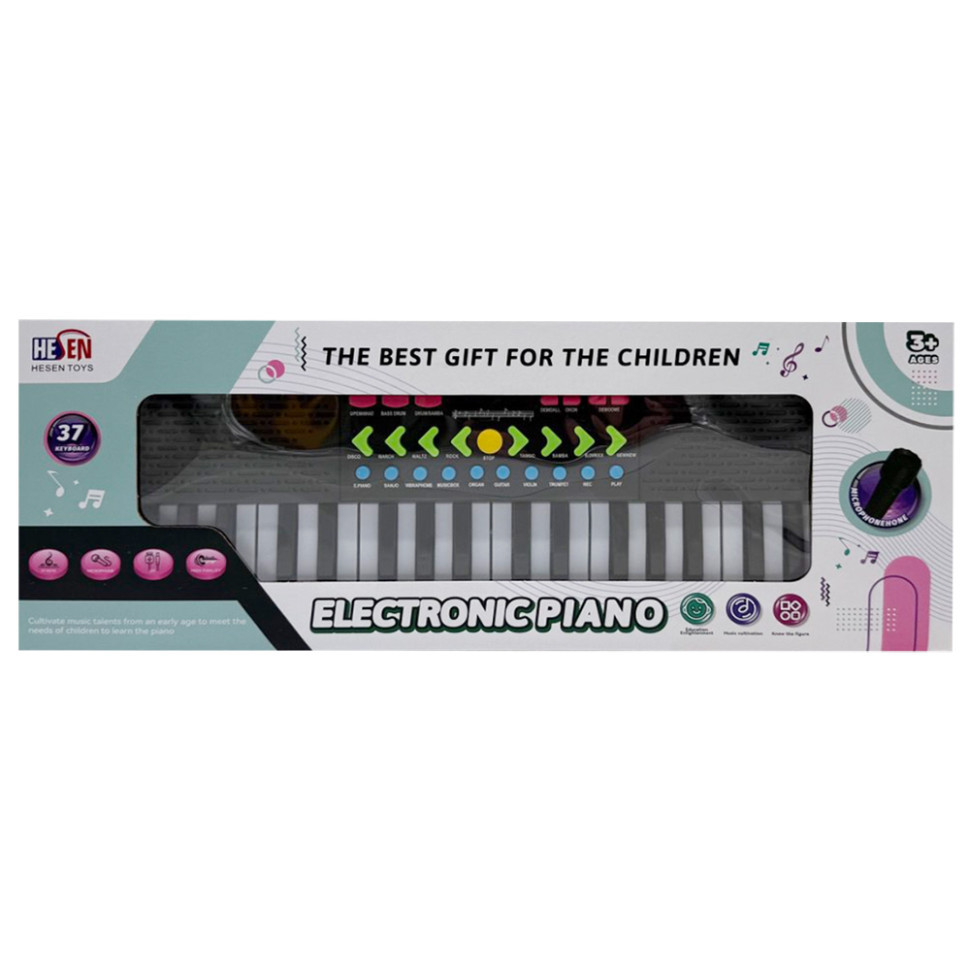 Дитяче піаніно синтезатор AB-3768A 37 клавіш Вінниця - фото 1