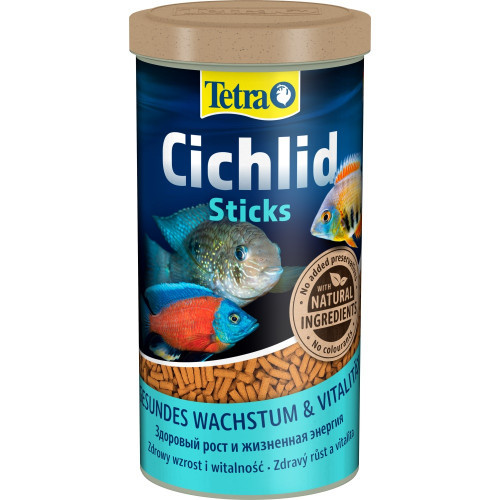Корм Tetra Cichlid Sticks для рибок цихлід палички 1 л/ 320 г Київ - фото 1