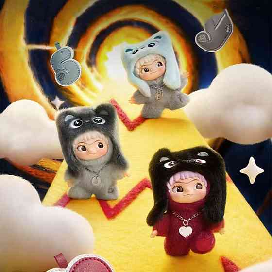 Колекційна м'яка іграшка на підвісі POP TOP Letsvan серії Wakuku - Числа удачі Днепр