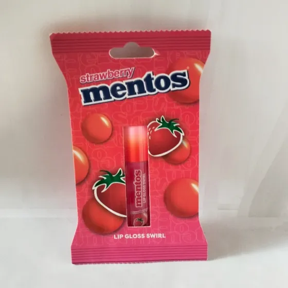 Блиск для губ Mentos Lip Balm Strawberry 3, 8 мл. Львов