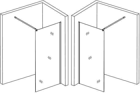 Душова перегородка LEGA 100TC (100T) BRAVO (1уп.) Київ