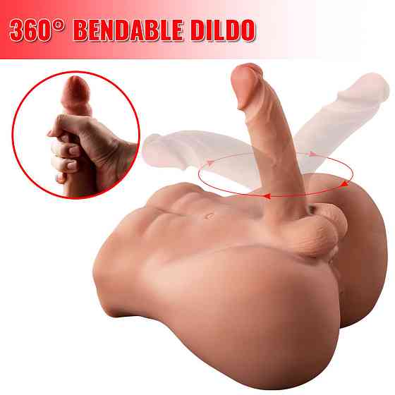 Фаллоимитатор торс реалистичный “Benedict dildo” Sex Aura Киев