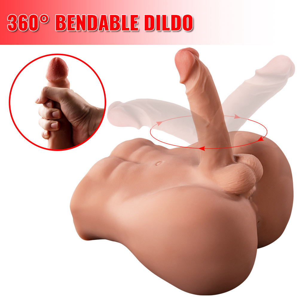 Фалоімітатор торс реалістичний "Benedict dildo" Sex Aura Київ - фото 3