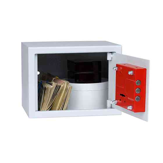 Сейф меблевий Ferocon БС-15К.7035 з ключевим замком Київ