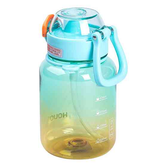 Многоразова пляшка для води 700 мл з трубочкою Київ