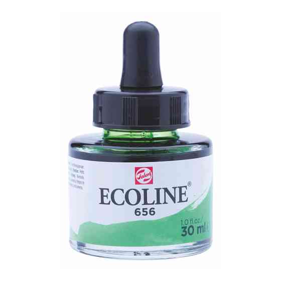 Фарба акварельна рідка Ecoline (656) Зелена лісова 30 мл Royal Talens Київ