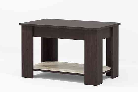 Стол журнальный Квант-2, Венге Магія+Дуб Крафт Сірий, 800/500/550 Львов