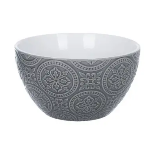 Салатник-піала Pattern 650мл 18581GR сірий LIMITED EDITION Житомир