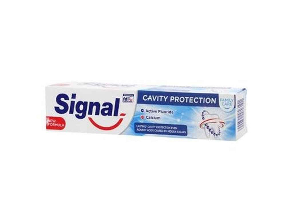 Зубна паста Захист від карієсу для всієї родини 75мл ТМ Signal   Solmir Київ - фото 1