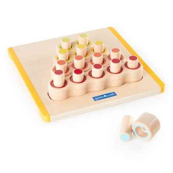 Дерев'яний сортер Guidecraft Manipulatives Рахункове дерево (G6903) Киев