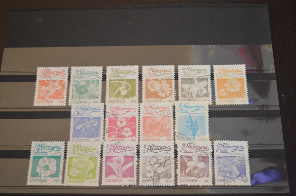 Марки. Серия. Никарагуа (гаш.) Полтава - изображение 1