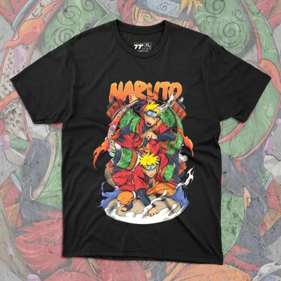 Футболка чоловіча з  принтом Наруто Режим Відлюдника Розмір 48 Anime0057 Дніпро