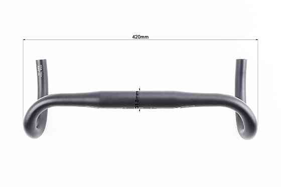 Кермо ROAD 31,8x420мм, алюмінієве, чорне RD-300S (FSA) Киев