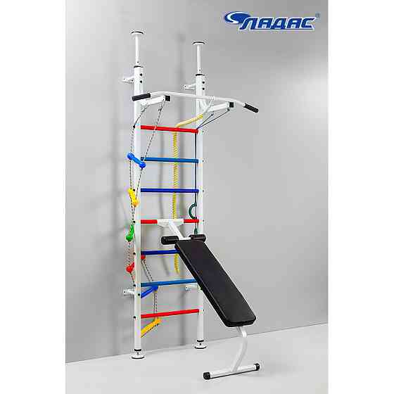 Шведська стінка Качай Залізо Стойка Спортивні стінки і турніки для дому розбірна Київ