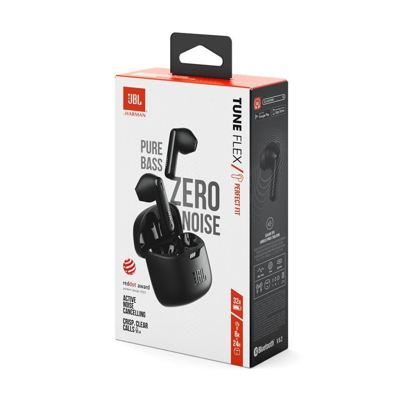Bluetooth-гарнітура JBL Tune Flex Black (JBLTFLEXBLK) Чорний Харьков - изображение 11