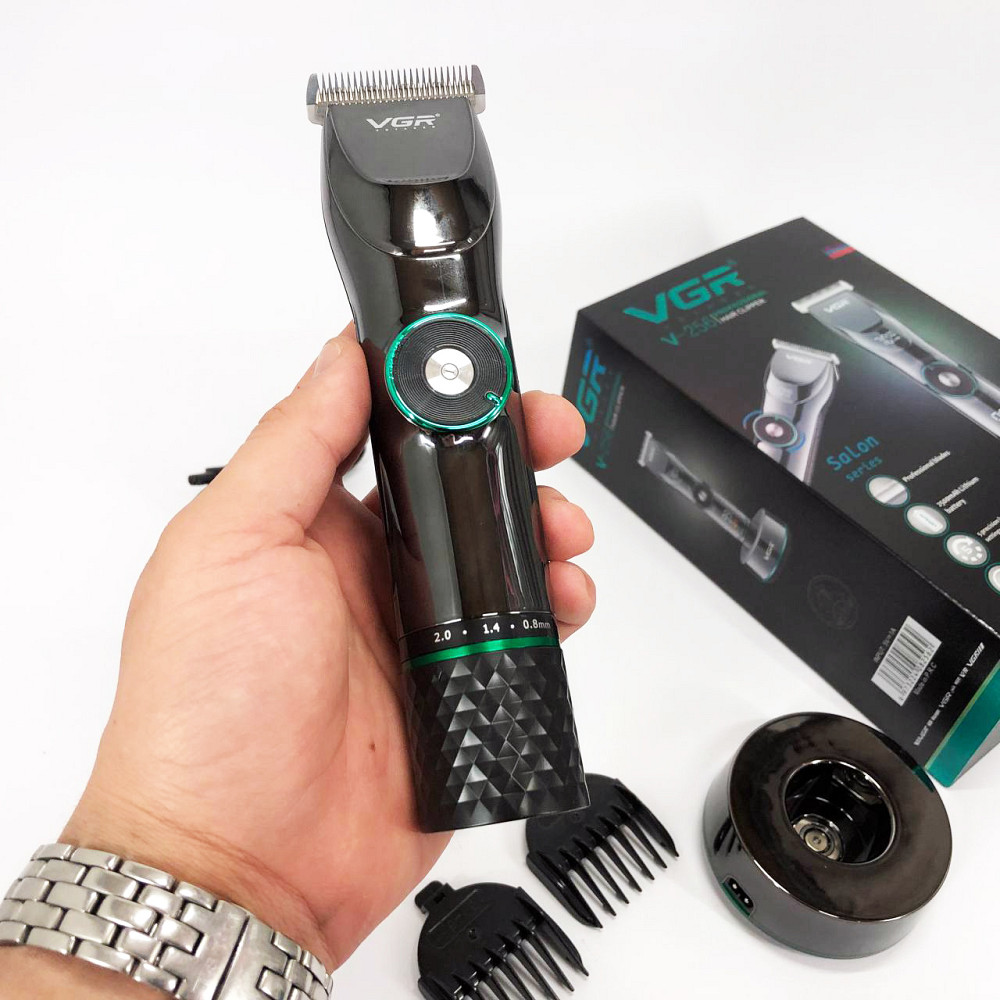 Многофункциональная аккумуляторная машинка для стрижки, Машинка для стрижки с насадками беспроводная LY-34 Львов - изображение 2