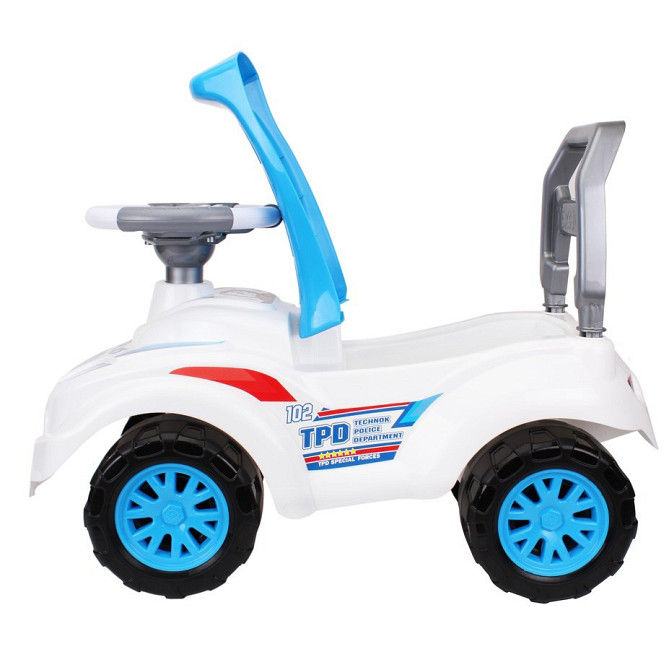 Толокар музичний «Поліція» ТехноК 7433 дитяча машинка каталка для дітей Київ - фото 2