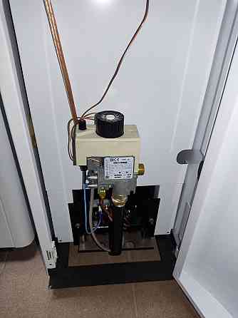 Котел газовый Данко 20С дымоходный напольный одноконтурный котел 20 кВт до 200 м2 сталь 3 мм итальянская автоматика MiniSit Тернополь