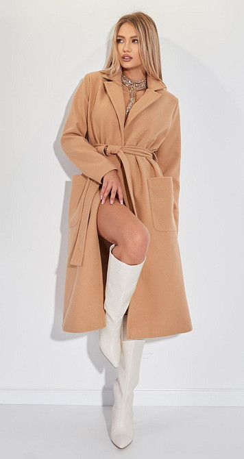 Легке кашемірове пальто (42) Київ - фото 5