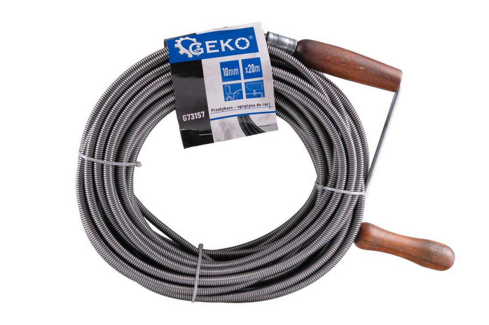 Тросик чистки каналізації "GEKO" довжиною  20 метрів діаметром 9 мм Київ - фото 3