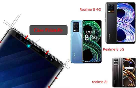 Захисне скло HyperGlass Pro для Realme 8 4G, Realme 8 5G, realme 8i – максимальна чутливість та захист Київ