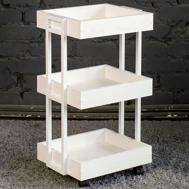 Етажерка для ванної на коліщатах "Неартіс" зефір Миколаїв - фото 1