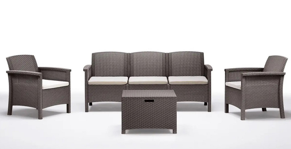 Набір садових меблів BICA Venezia 3, сіро-бежевий Київ - фото 1