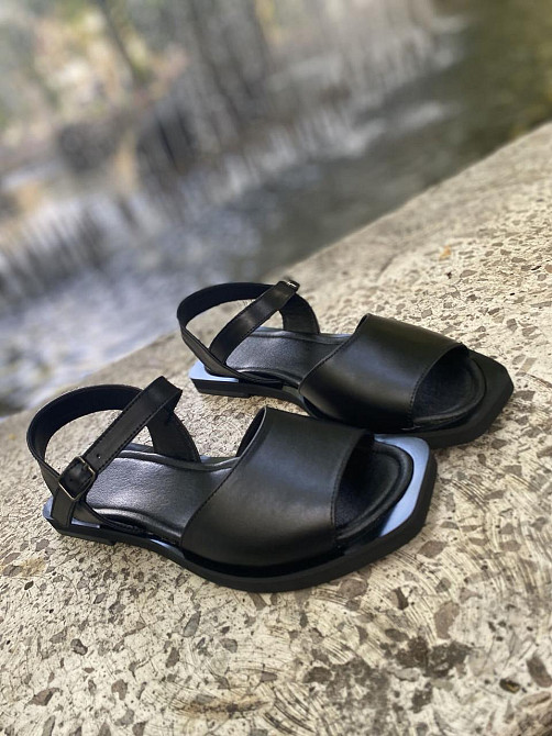 RONE Босоніжки жіночі RONE 543 чорні (літо, шкіра натуральна) (4017) Коломыя - изображение 5