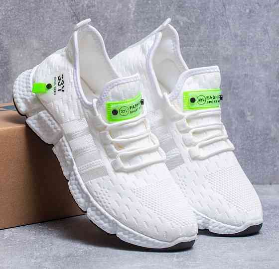 Кросівки Чоловічі Білі Тканинні Boost Пінка (розміри: 40,42,43) — 45-89 Дніпро