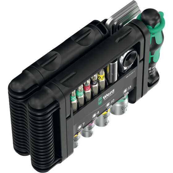 Набір торцевих головок і біт з тріскачкою Wera 1/4"+набір шестигранників 50од. 05049020001 Одеса