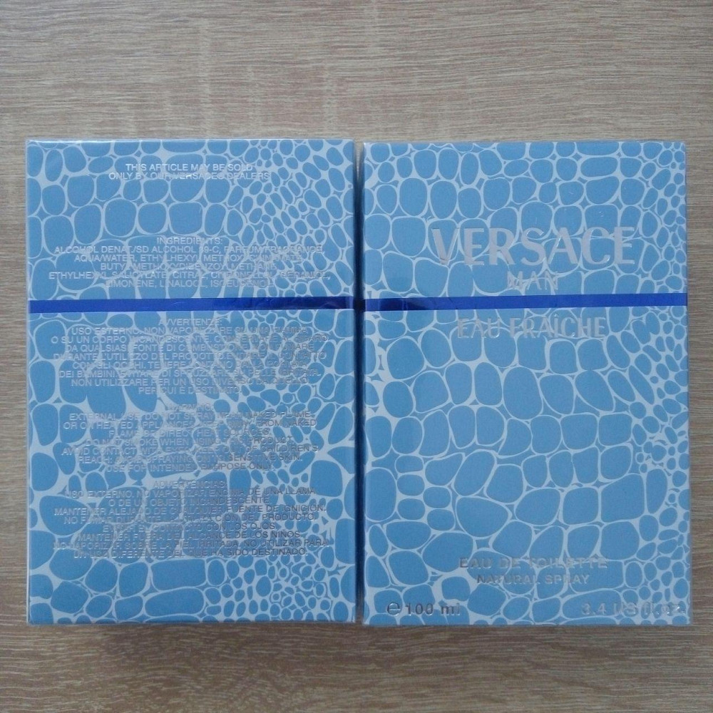 Versace Мужская туалетная вода Versace Man Eau Fraiche 100 мл Київ - фото 2