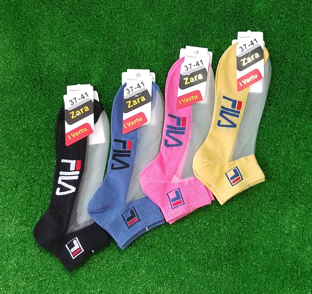 Шкарпетки Fila бавовна сіточкаТуреччина розмір 37-41 асорті Київ - фото 1