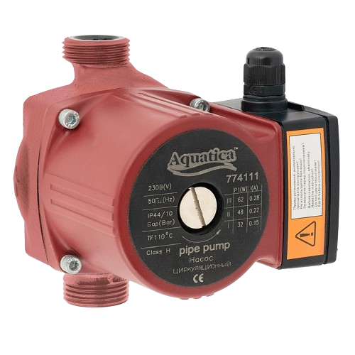 Насос циркуляційний 0,1кВт 6м 75л/хв Ø1